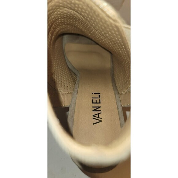 Van Eli Blanch Patino Charm Open Toe Bootie - Size 8.5 - Picture 10 of 12